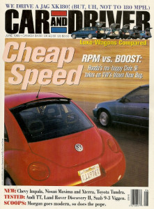 CAR & DRIVER 1999 JUNE - Z3, HANAUER, MORGAN,INDY-CADDY